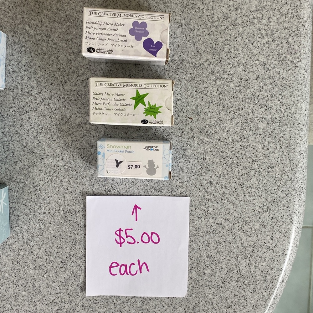 Assorted Creative Memories Paper Punches - Picture 3 of 3